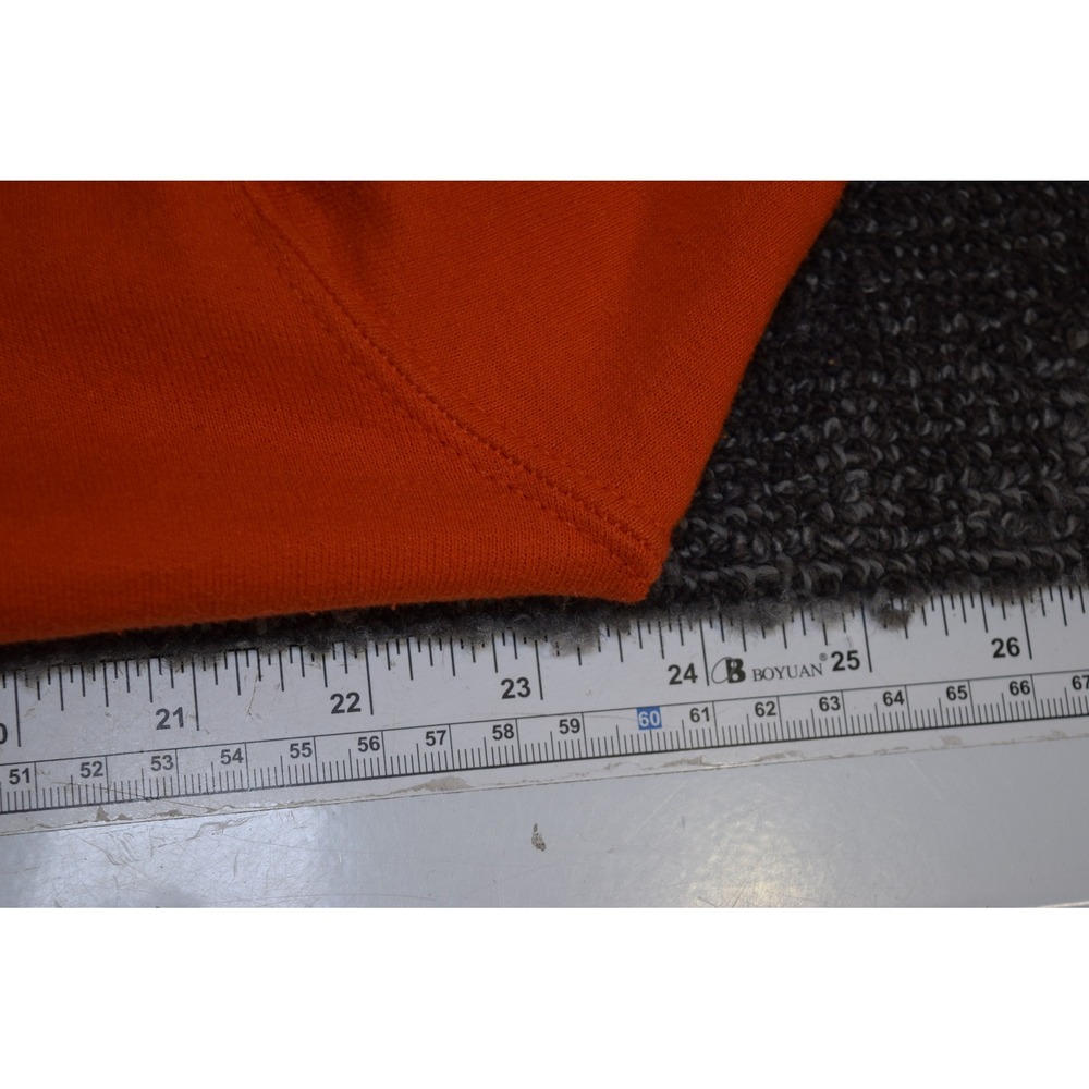 Vintage Y2K UVA University of Virginia Orange Crewneck Sweatshirt Mens L Jerzees - Picture 10 of 14